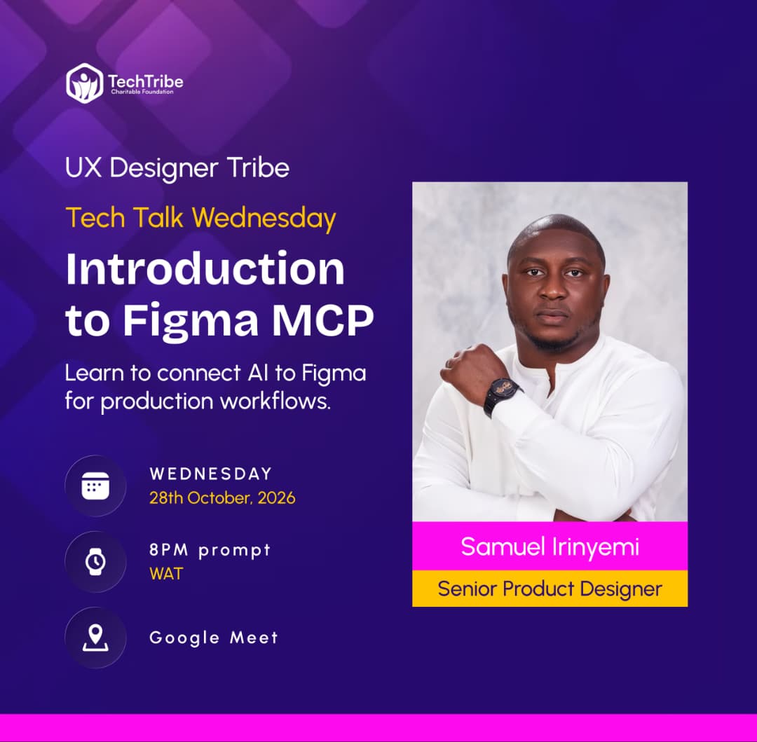 Tech Tribe Wednesday — Marketing for Designers session